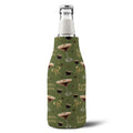 Espresso Martini Zip-Up Bottle Cooler Sleeve — Olive Green Espresso Collection Inspired Design
