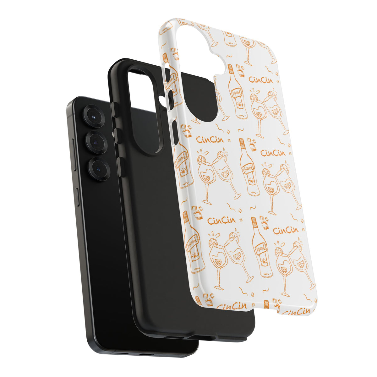 Cin Cin Spritz Tough Phone Case — White Cin Cin Brunch Collection Inspired Design