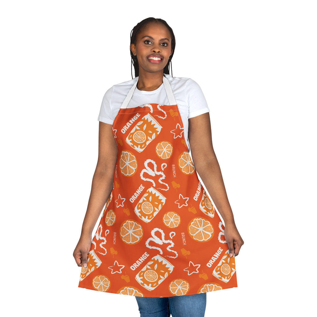 Orange Brunch Fruit Apron — Orange Fruit Brunch Collection Inspired Design