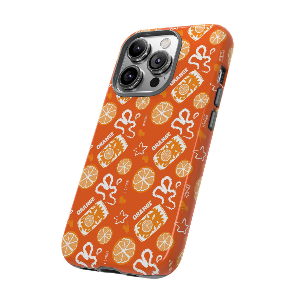 Orange Brunch Tough Phone Case – Orange Aperol Inspired Design