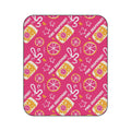 Pink Grapefruit Fruit Pattern Picnic Blanket — Pink Aperol Inspired Design