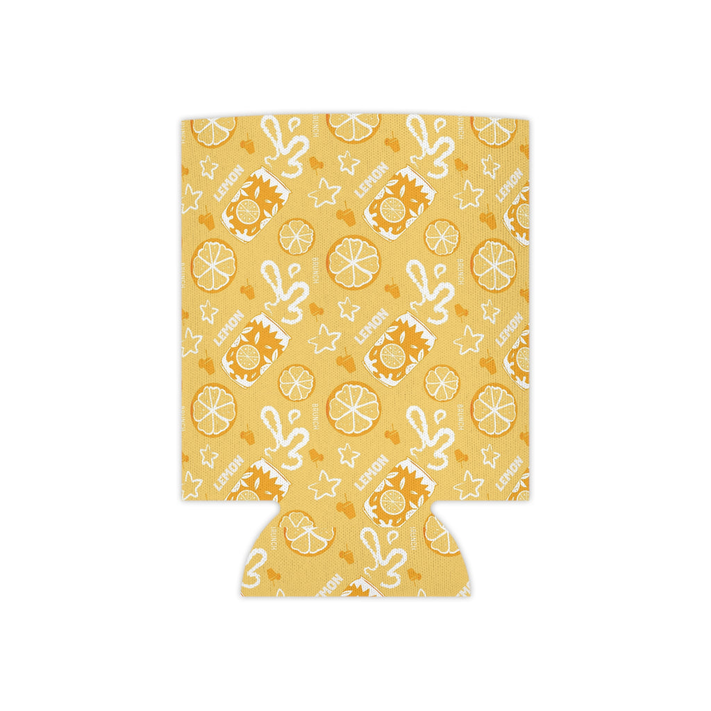 Lemon Brunch Fruit Can Cooler — Yellow Aperol Inspired Design