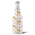 Pumpkin Spice Martini Zip-Up Bottle Cooler Sleeve — White Pumpkin Collection Inspired Design
