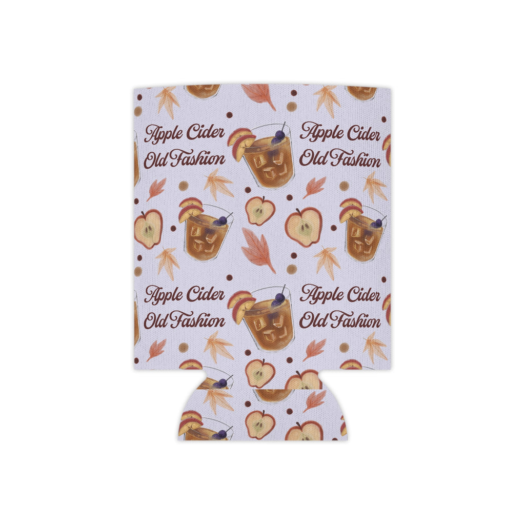Apple Cider Old Fashioned Can Cooler — Light Violet Apple Cider Collection Inspired Design