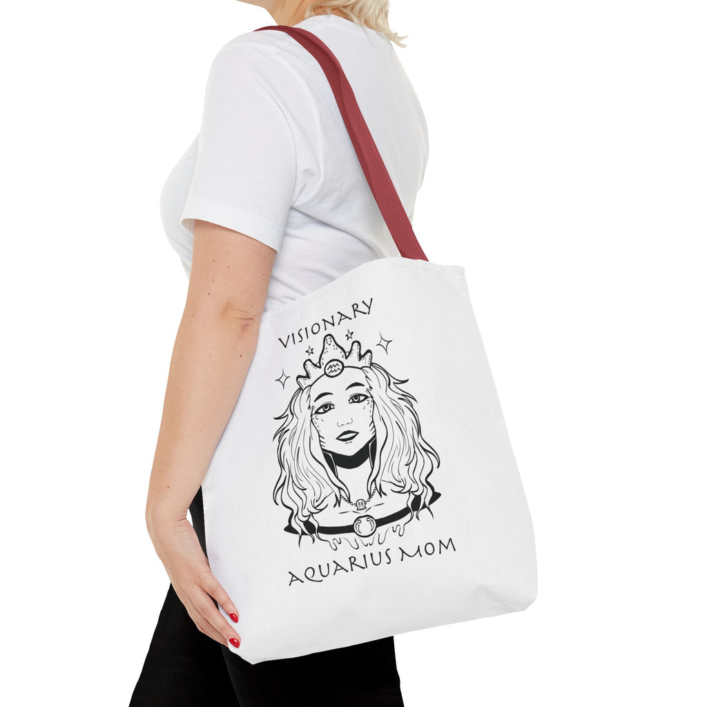 Aquarius Mom | Tote Bag — Zodiac Astrology Gift