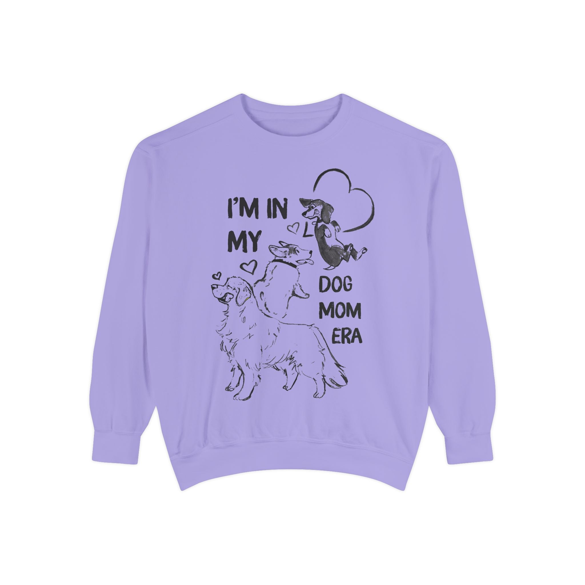 I’m In My Dog Mom Era Sweatshirt – Cozy Dog Mom Crewneck | Gift for Dog Lovers