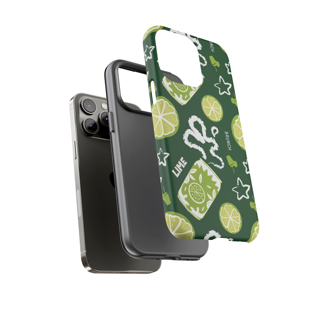 Lime Crush Tough Phone Case – Citrus Summer Vibes
