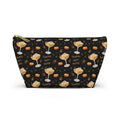 Pumpkin Spice Martini Accessory Pouch — Black Pumpkin Collection Inspired Design