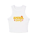 Aperol Spritz Cocktail Tank Top — Yellow Aperol Inspired Design