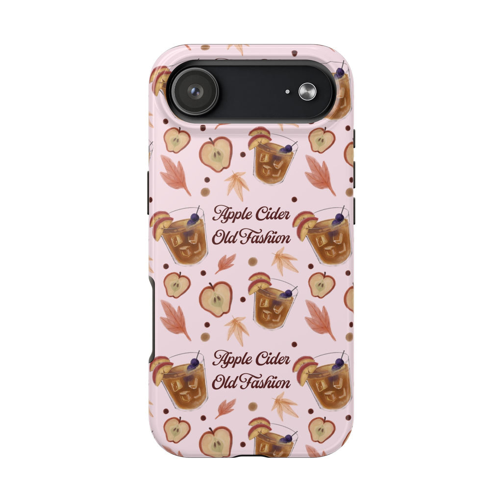 Apple Cider Old Fashioned Tough Phone Case – Light Pink Apple Cider Collection Inspired Design