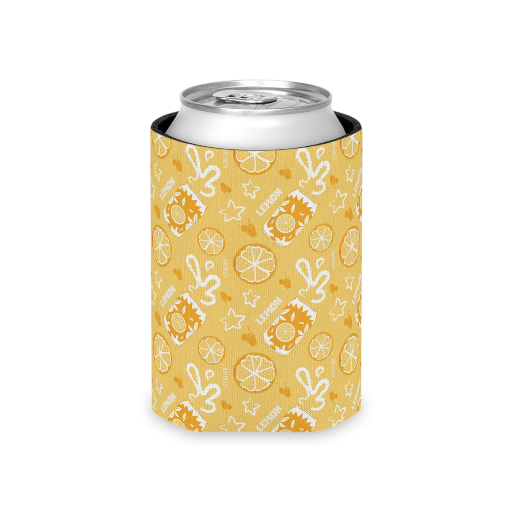 Lemon Brunch Fruit Can Cooler — Yellow Aperol Inspired Design
