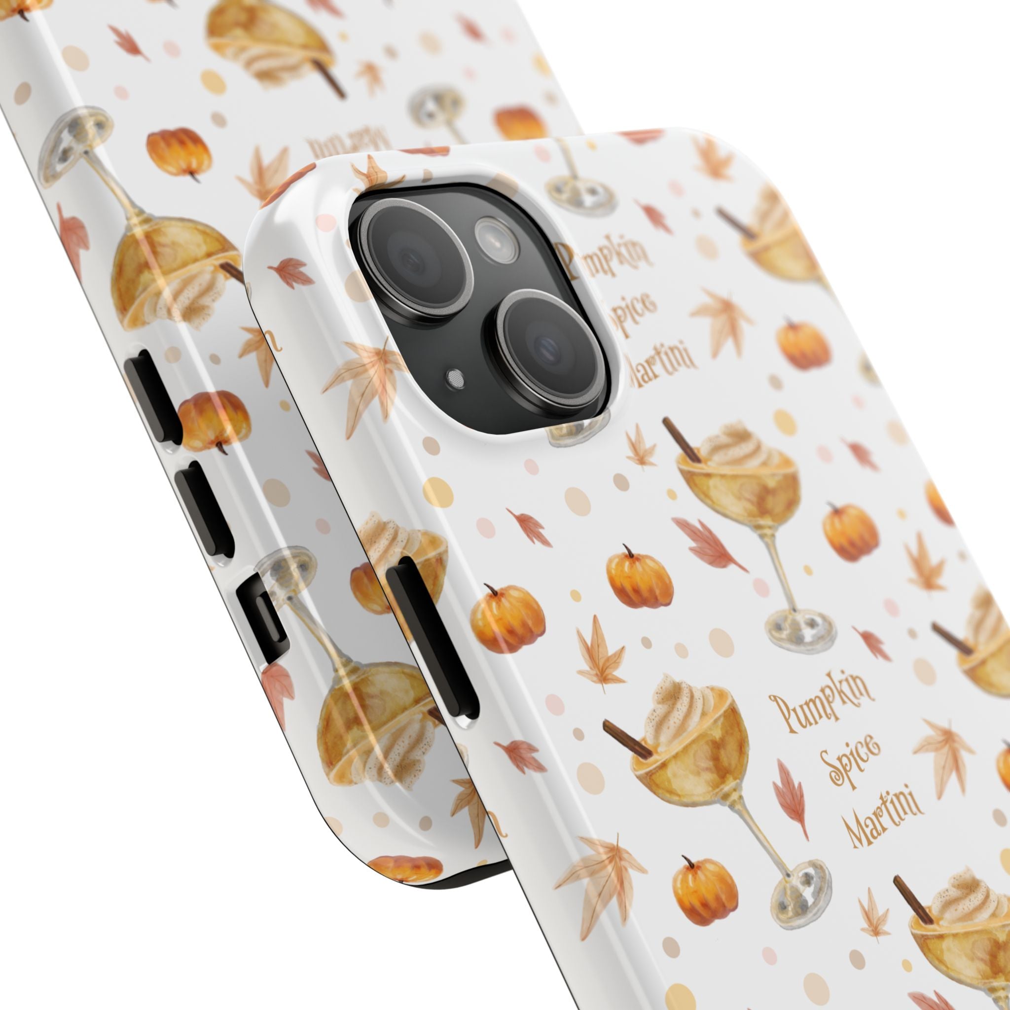 Pumpkin Spice Martini Tough Phone Case — White Pumpkin Collection Inspired Design