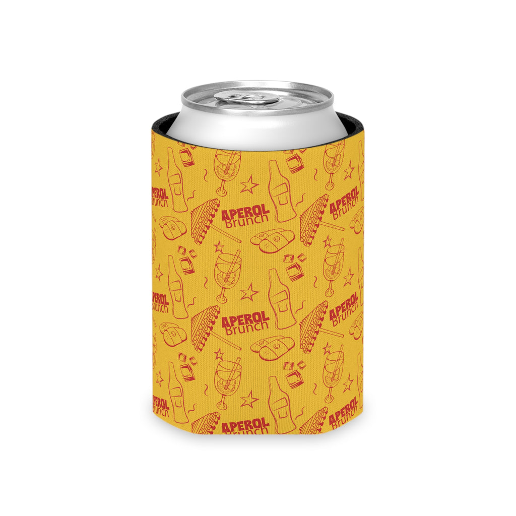 Aperol Brunch Can Cooler – Yellow Aperol Inspired Design