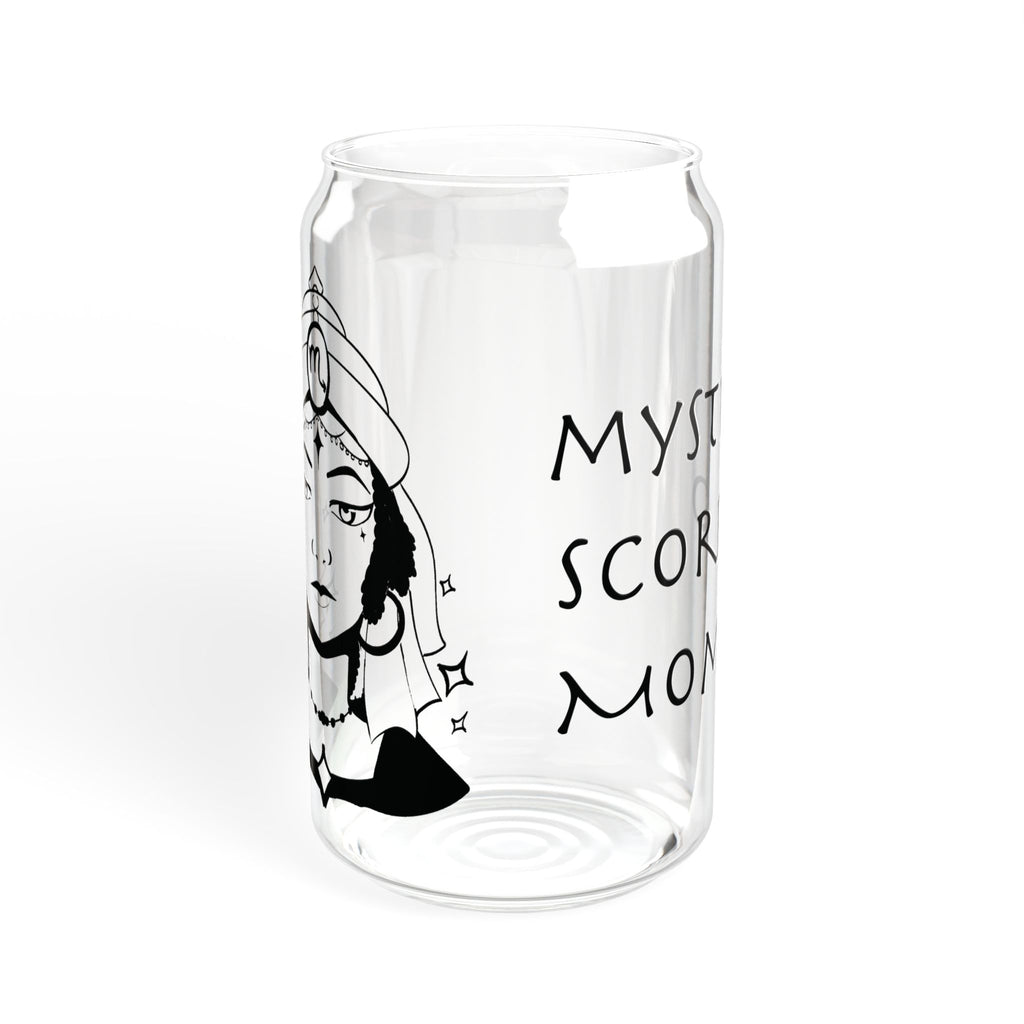 Scorpio Mom Gift – 16oz Zodiac Sipper Glass for Mom | Astrology Glass Cup