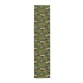 Espresso Martini Table Runner — Olive Green Espresso Collection Inspired Design
