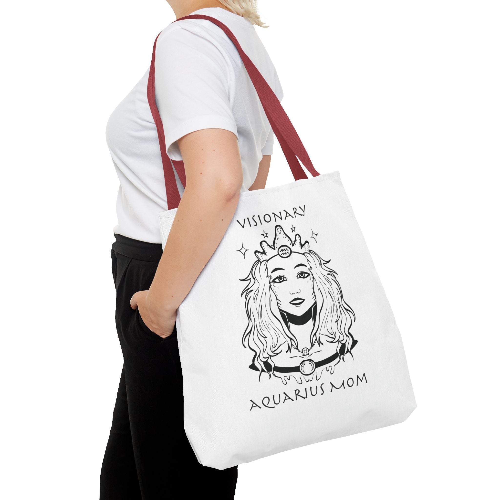 Aquarius Mom | Tote Bag — Zodiac Astrology Gift