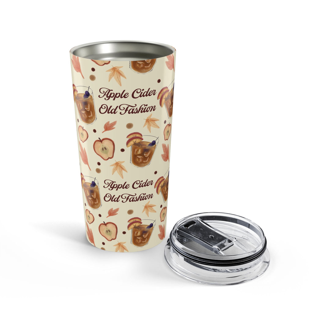 Apple Cider Old Fashioned 20oz Tumbler — Beige Apple Cider Collection Inspired Design