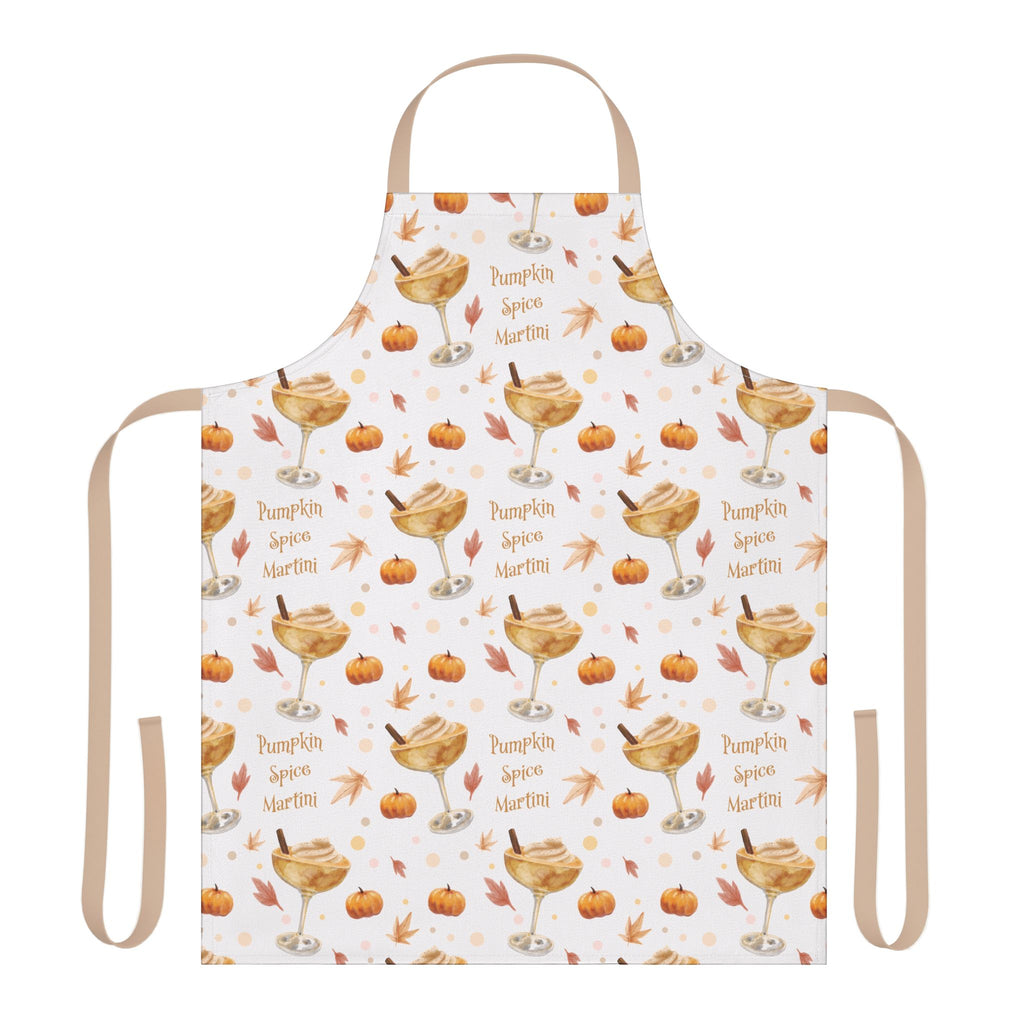 Pumpkin Spice Martini Apron — White Pumpkin Collection Inspired Design