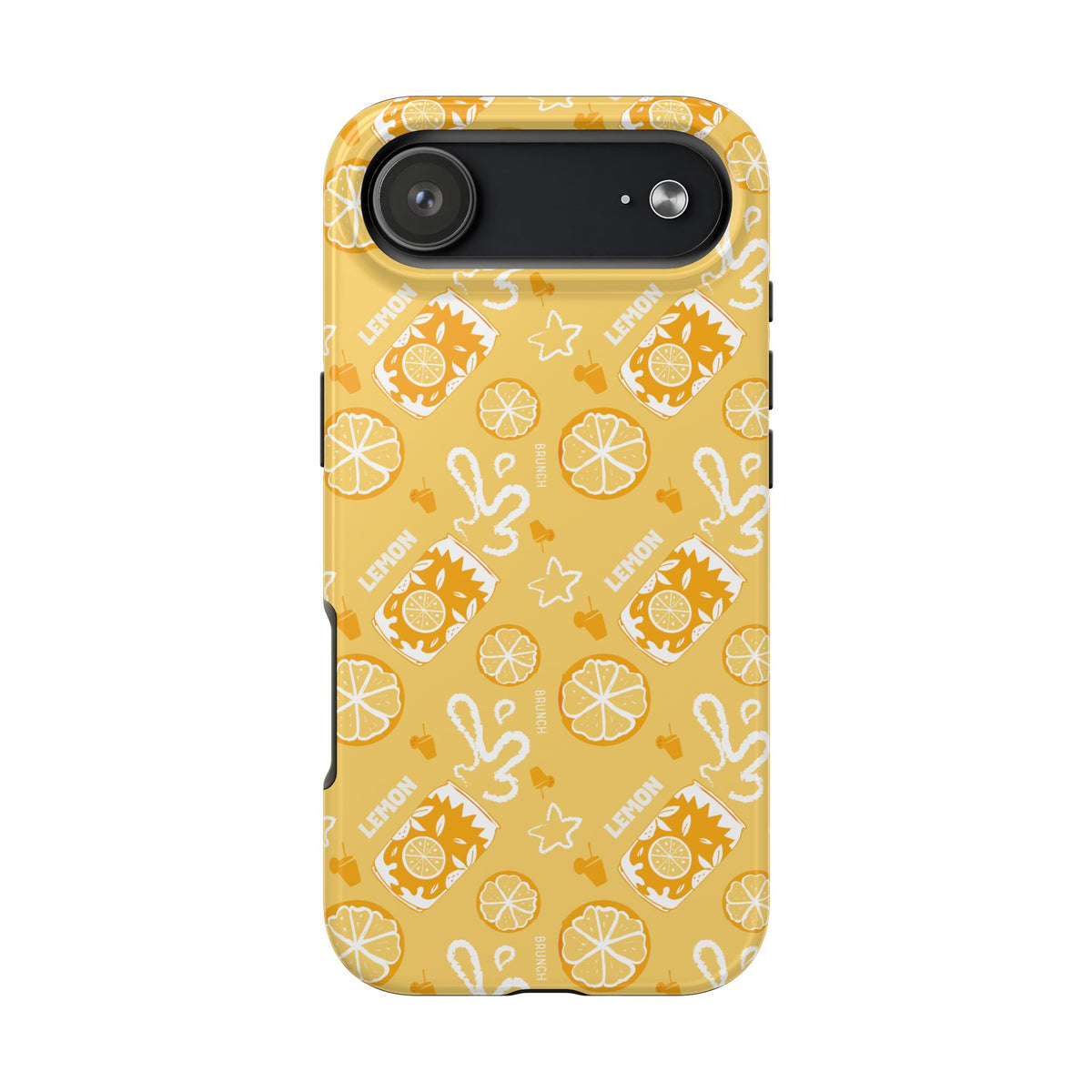 Lemon Brunch Tough Phone Case — Yellow Aperol Inspired Design
