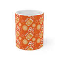 Orange Fruit Brunch 11oz Coffee Mug — Orange Fruit Brunch Collection Inspired Design
