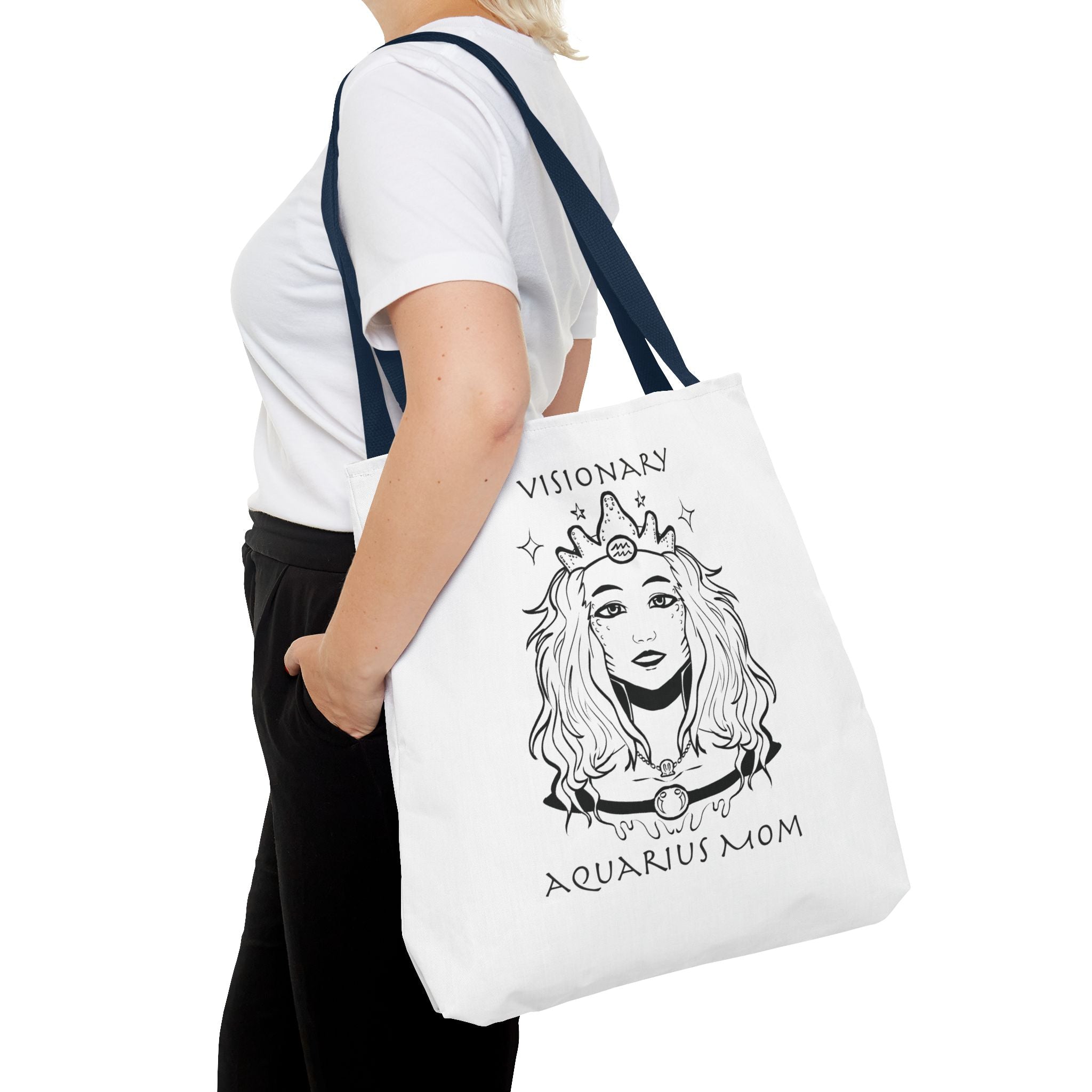 Aquarius Mom | Tote Bag — Zodiac Astrology Gift