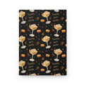 Pumpkin Spice Martini Hardcover Journal — Black Pumpkin Collection Inspired Design