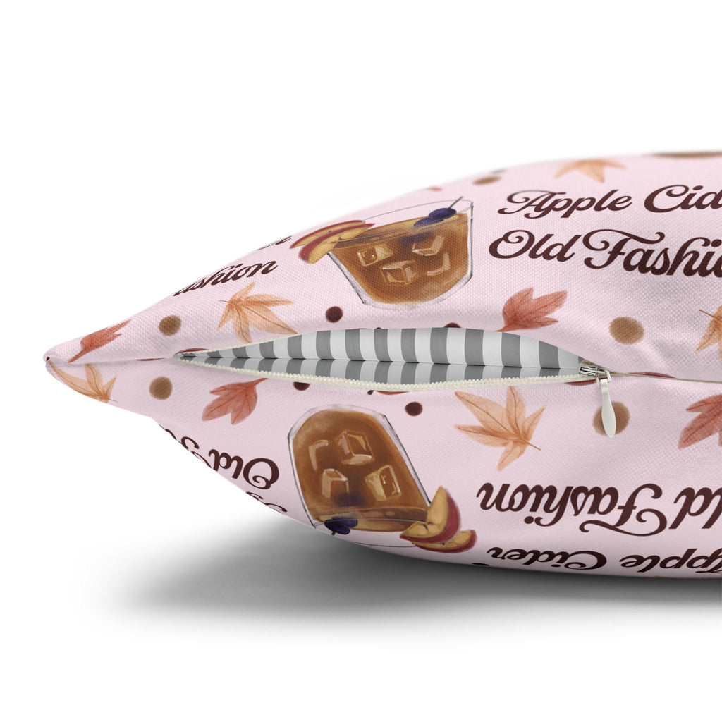 Apple Cider Old Fashion Pillowcase — Light Pink Apple Cider Collection Inspired Design