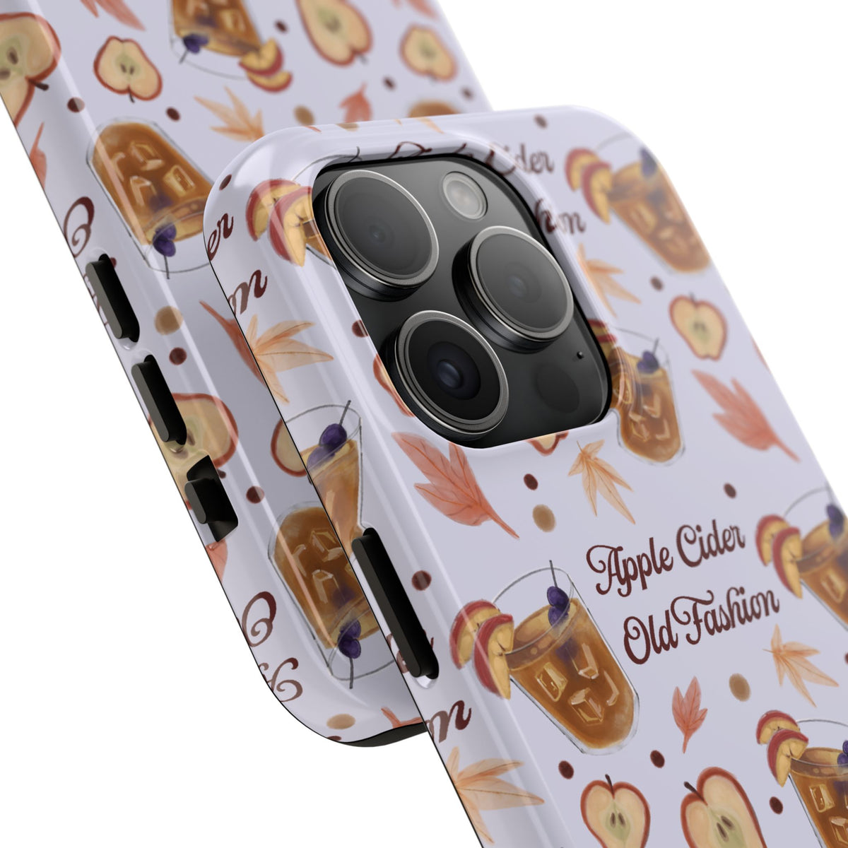 Apple Cider Old Fashioned Tough Phone Case – Light Violet Apple Cider Collection Inspired Design