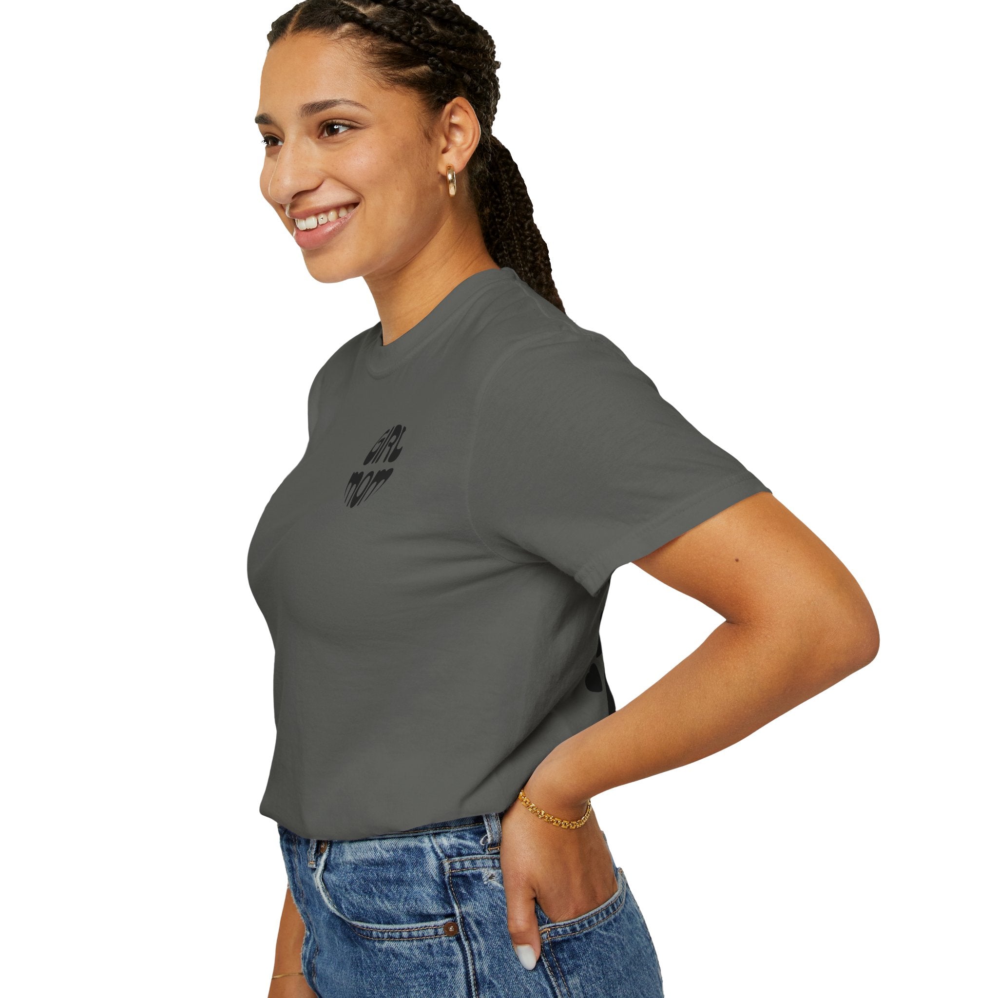 Girl Moms Club T-Shirt – Retro Mom Graphic Tee for Mothers of Daughters | Girl Mom Shirt