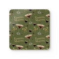 Espresso Martini Cork Coaster Set of 4 — Olive Green Espresso Collection Inspired Design