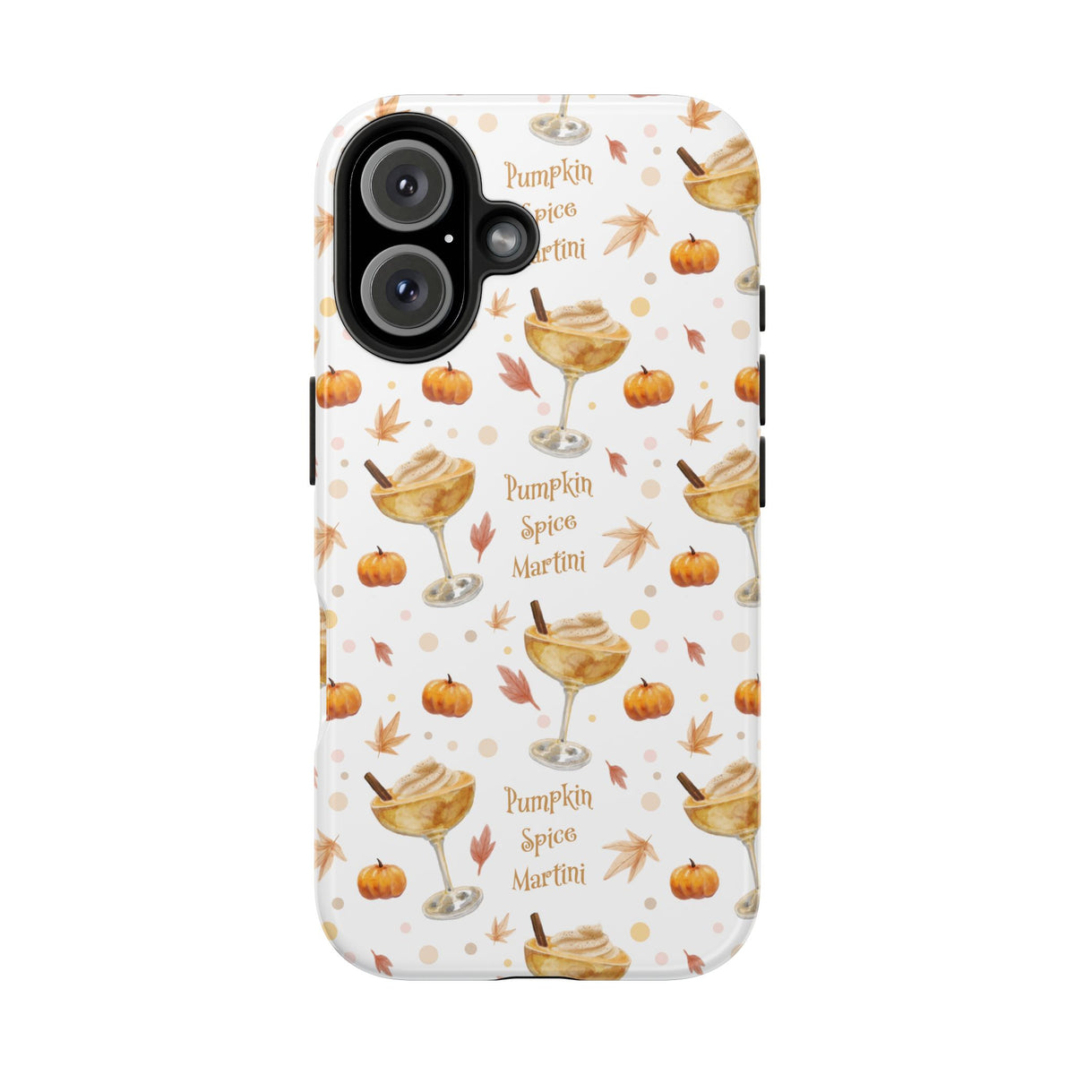Pumpkin Spice Martini Tough Phone Case — White Pumpkin Collection Inspired Design