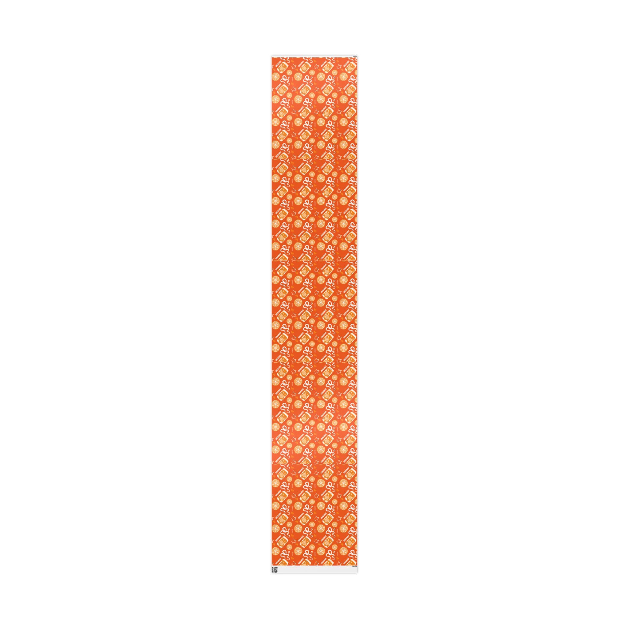 Orange Fruit Brunch Peel Wrapping Paper Roll — Orange Fruit Brunch Collection Inspired Design