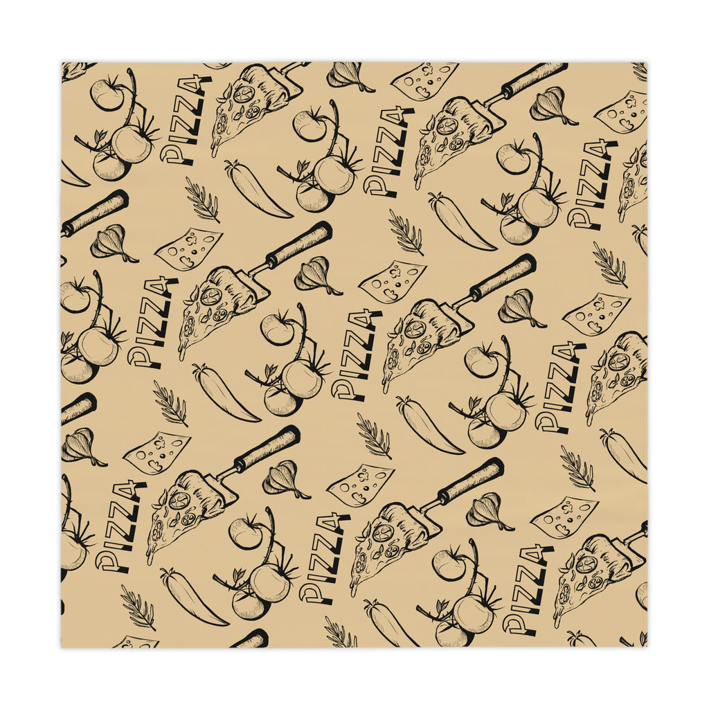 Pizza Pattern Tablecloth - Italian Vibes Table Decor