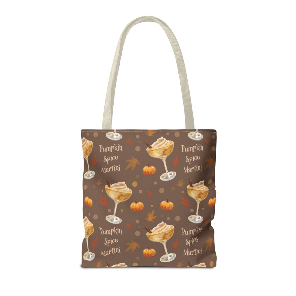 Pumpkin Spice Martini Tote Bag — Brown Pumpkin Collection Inspired Design