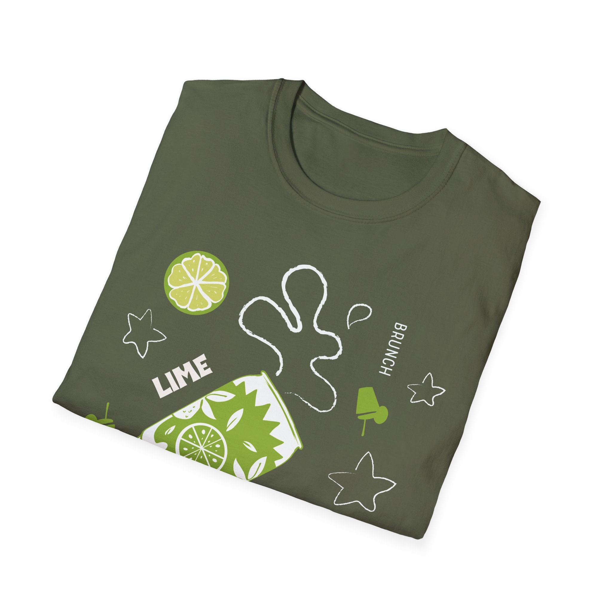 Lime Soda Pop T-Shirt – Aperol Inspired Citrus Tee