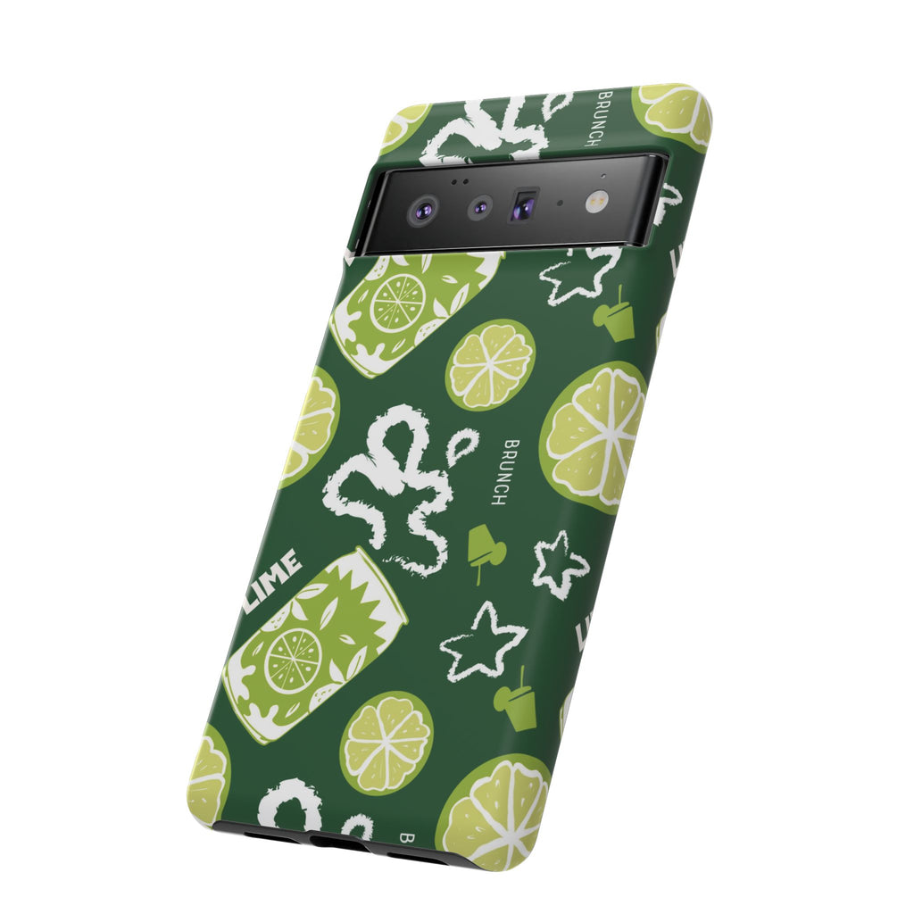 Lime Crush Tough Phone Case – Citrus Summer Vibes