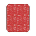 Cin Cin Cocktail Picnic Blanket — Red Aperol Inspired Design