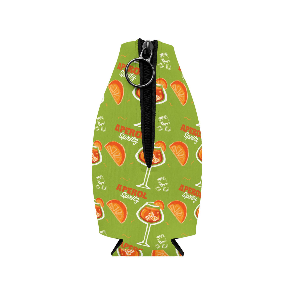 Aperol Spritz Zip-Up Bottle Cooler Sleeve - Green Spritz Collection Inspired Design