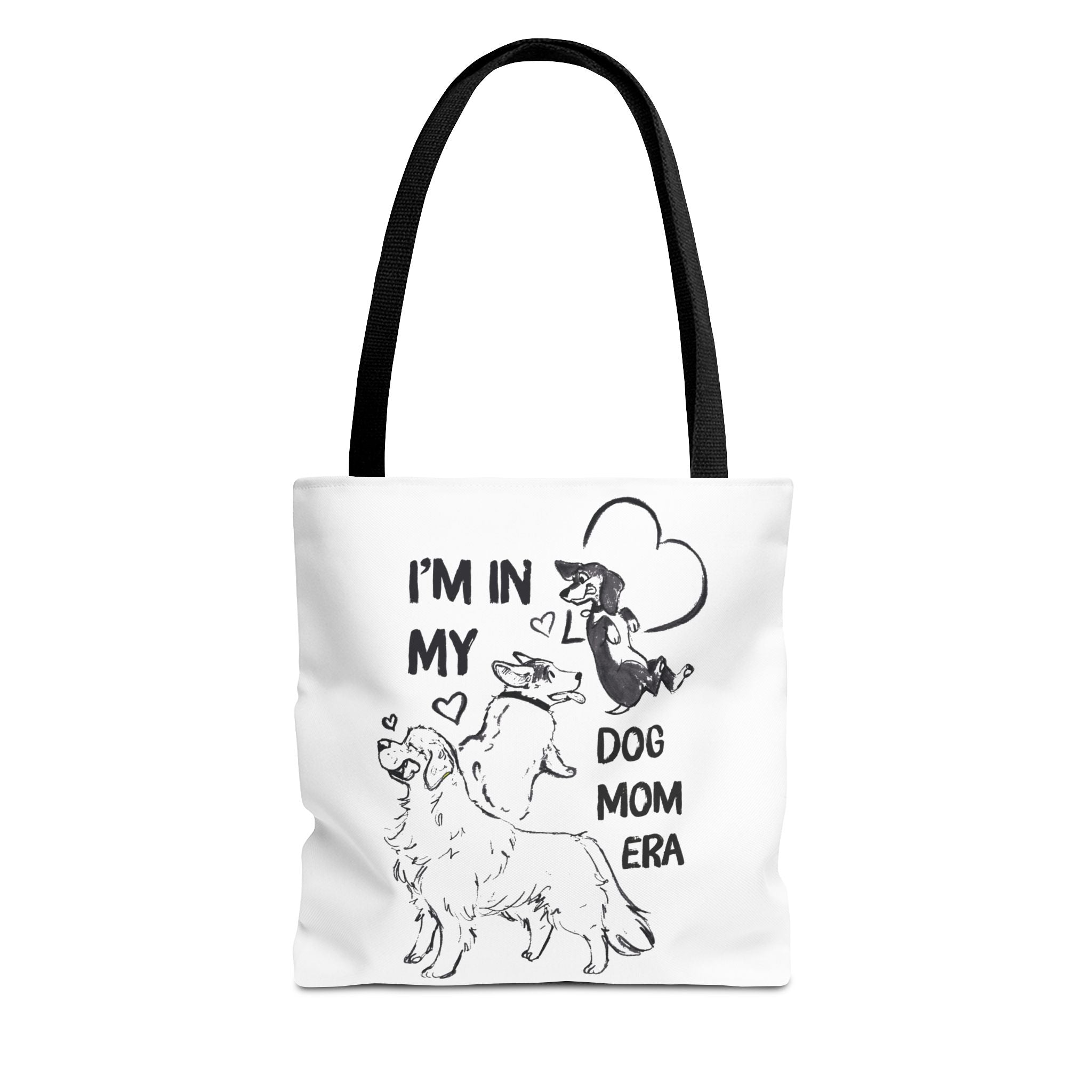 Dog Mom Era Tote Bag – Cute Puppy Tote for Dog Mom | Dog Lover Gift
