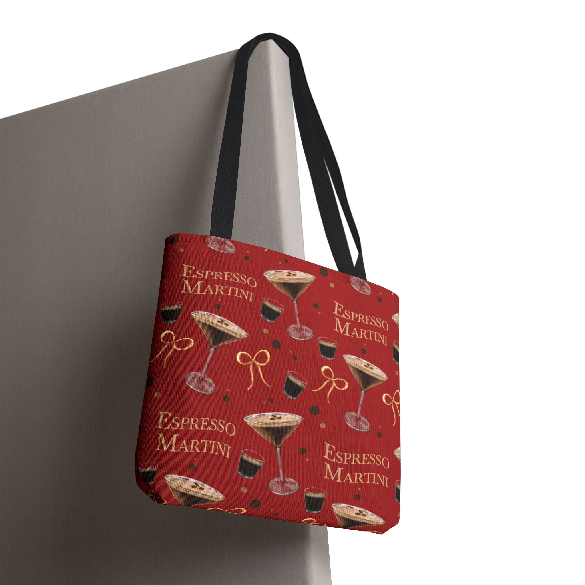 Espresso Martini Tote Bag — Red Espresso Collection Inspired Design