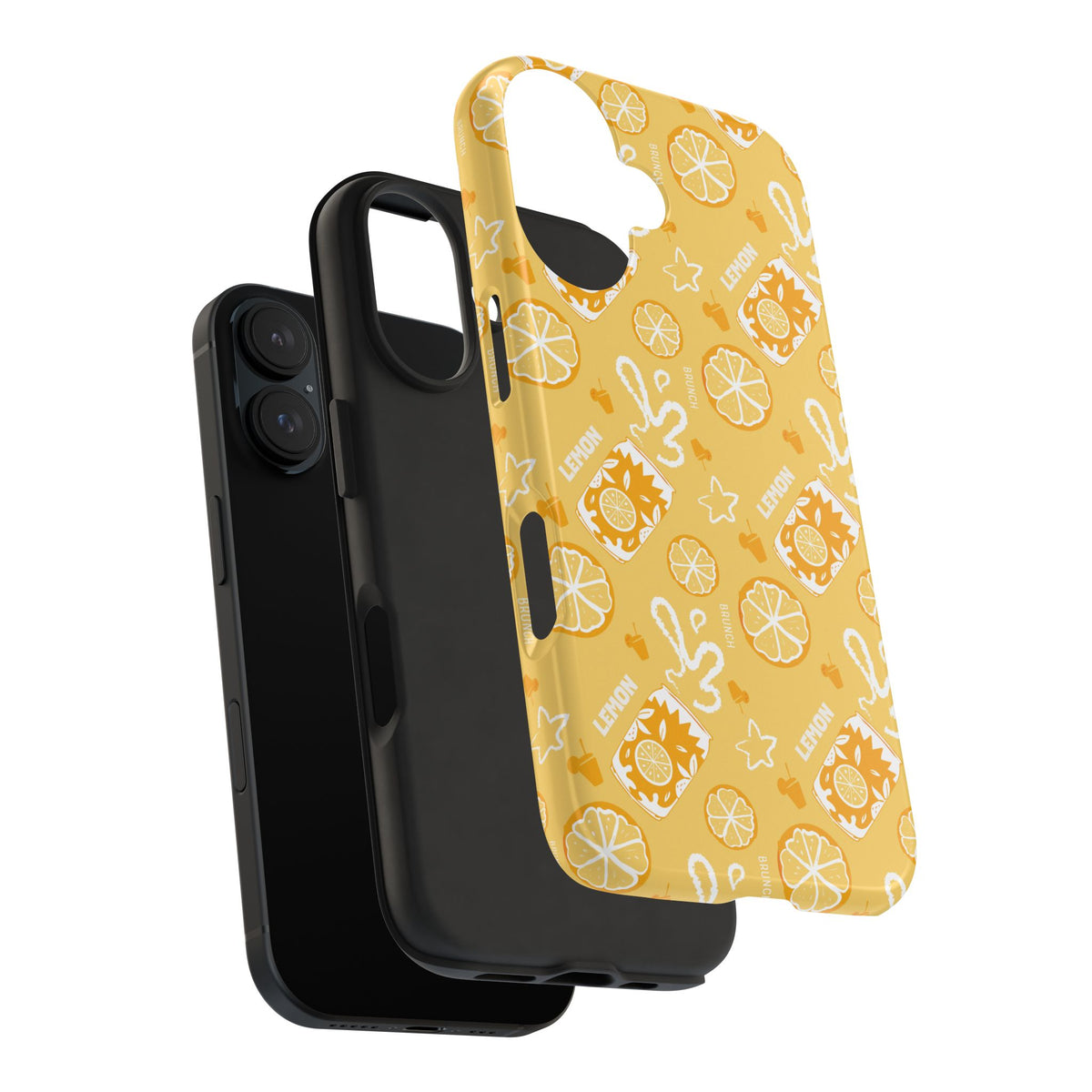 Lemon Brunch Tough Phone Case — Yellow Aperol Inspired Design