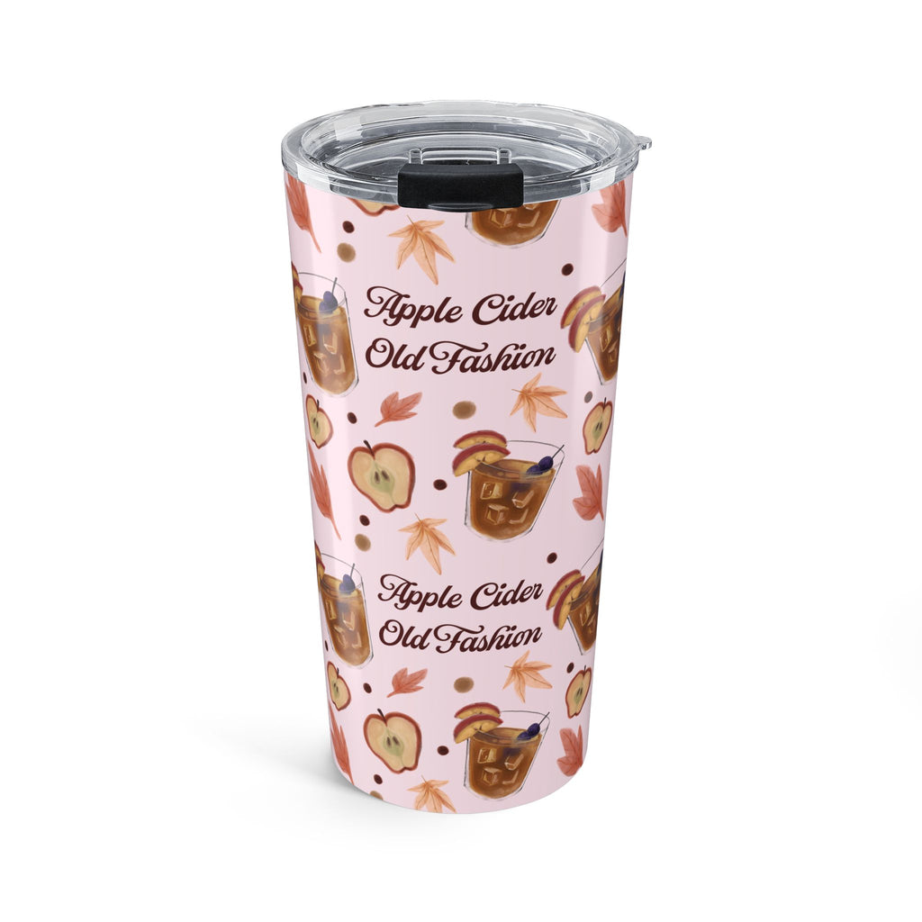 Apple Cider Old Fashioned 20oz Tumbler — Light Pink Apple Cider Collection Inspired Design