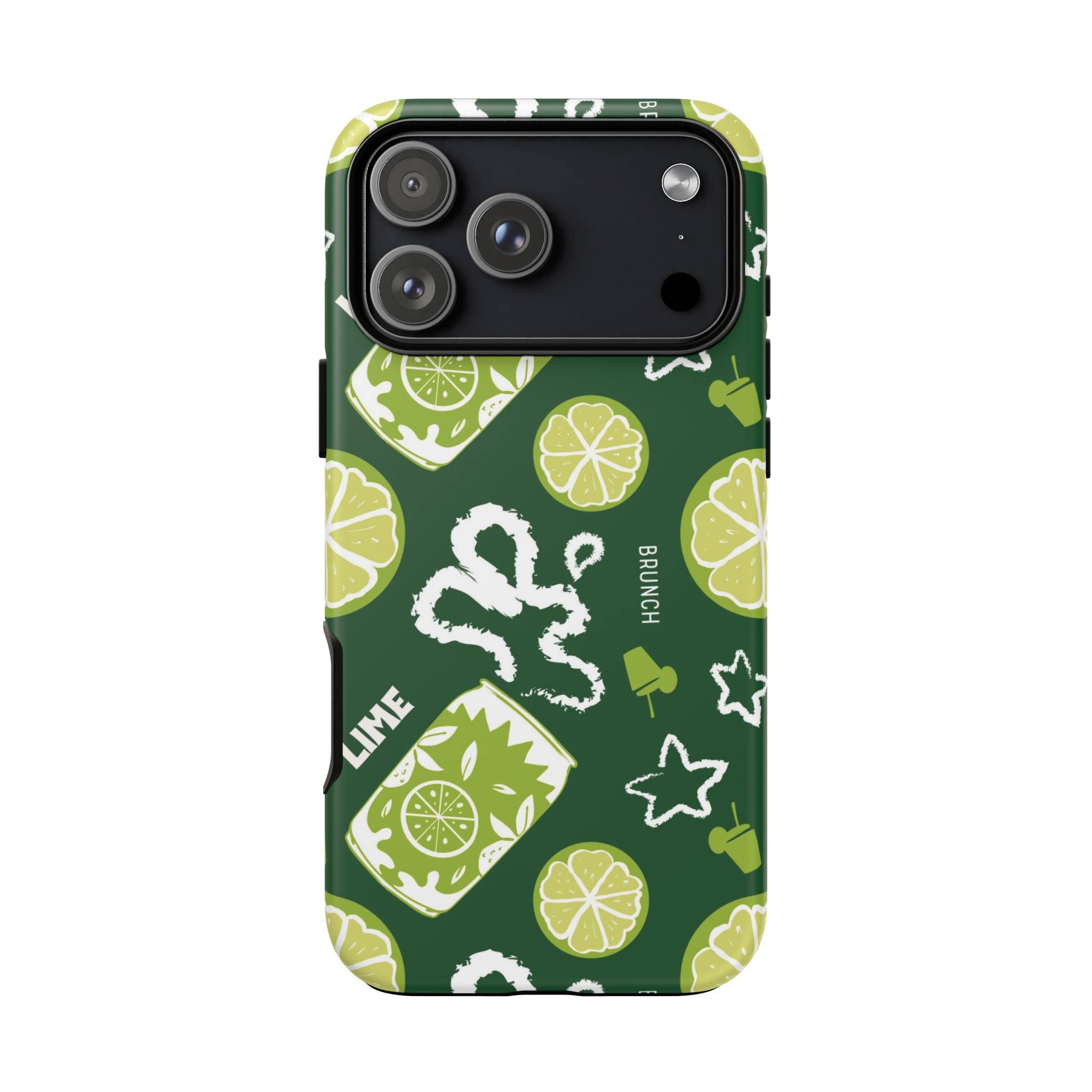Lime Crush Tough Phone Case – Citrus Summer Vibes