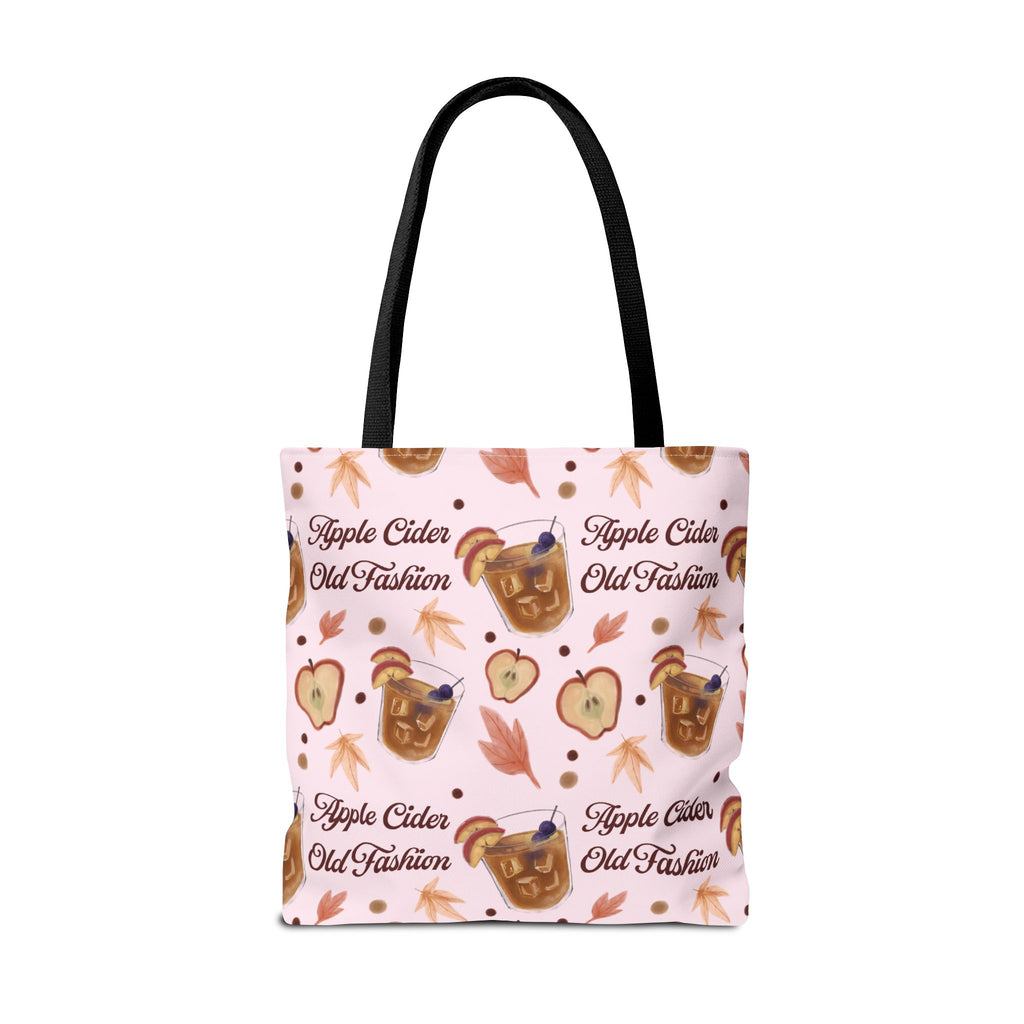 Apple Cider Old Fashioned Tote Bag — Light Pink Apple Cider Collection Inspired Design