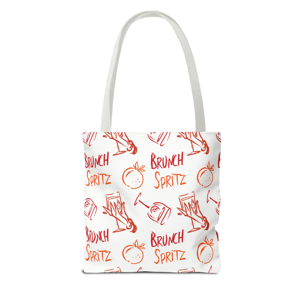 Brunch Spritz Pattern Tote Bag - Citrus All-Over Print