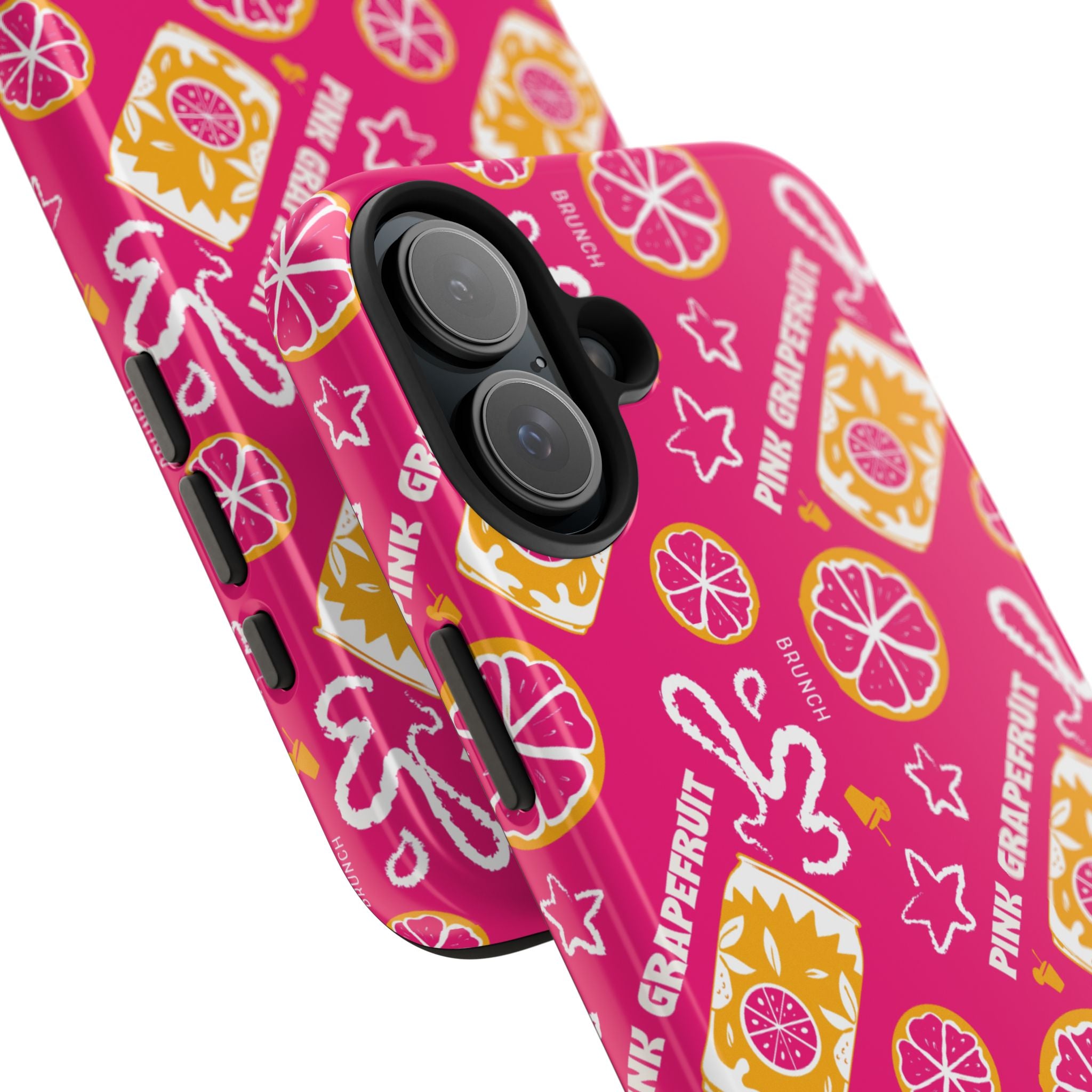 Pink Grapefruit Fruit CollectionTough Phone Case — Pink Aperol Inspired Design