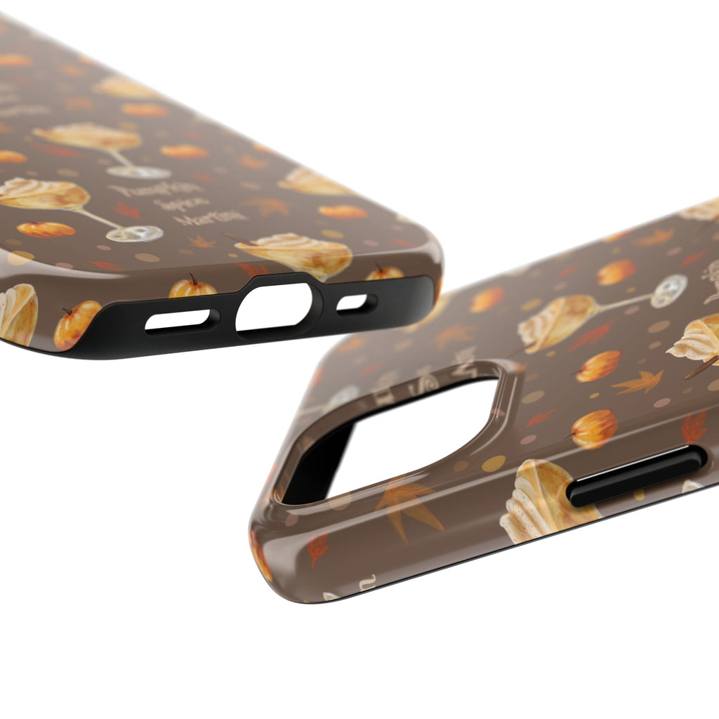 Pumpkin Spice Martini Tough Phone Case — Brown Pumpkin Collection Inspired Design