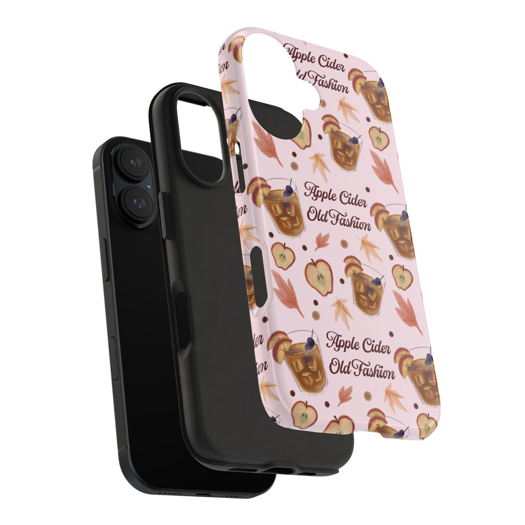 Apple Cider Old Fashioned Tough Phone Case – Light Pink Apple Cider Collection Inspired Design