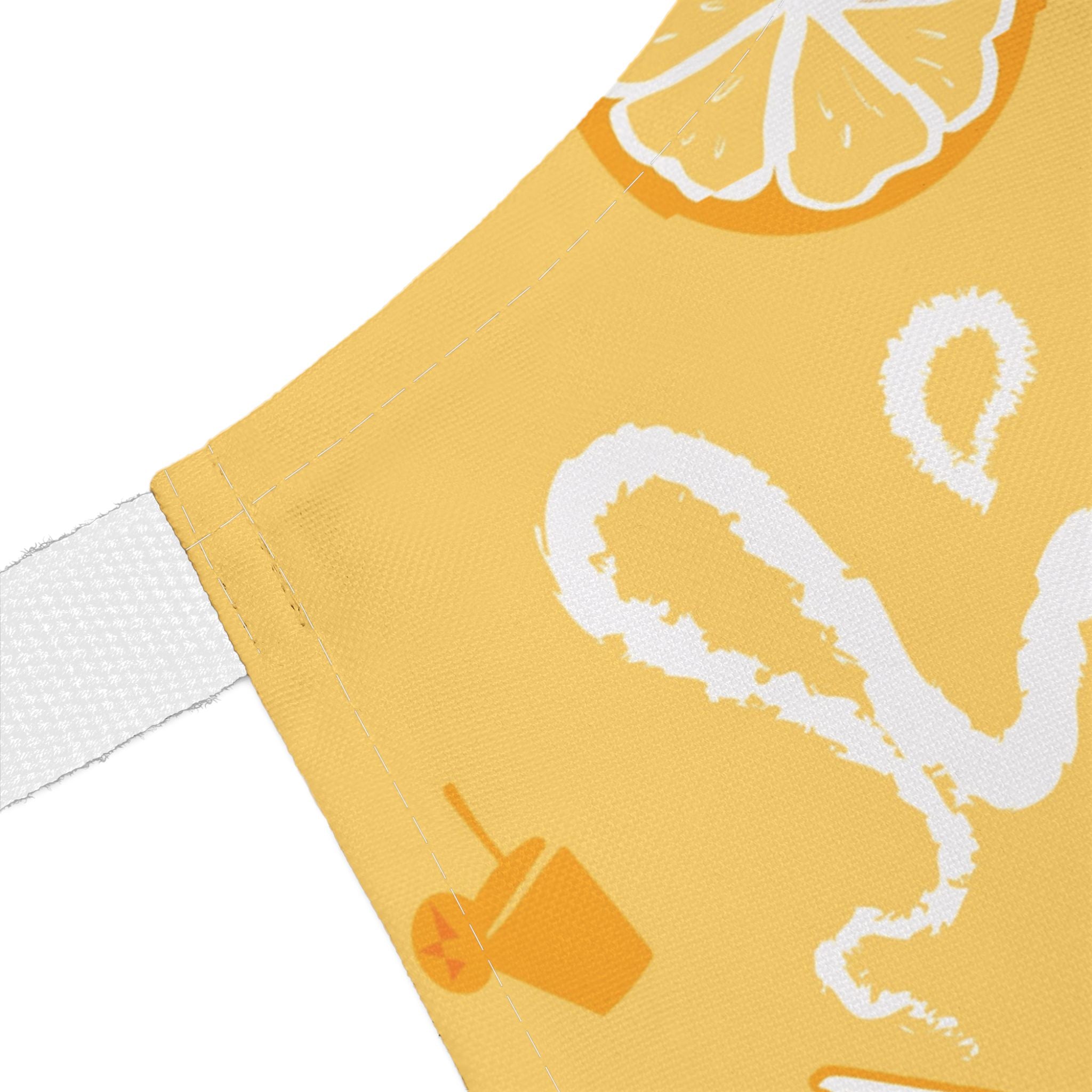 Lemon Brunch Fruit Pattern Apron — Lemon Brunch Collection Inspired Design