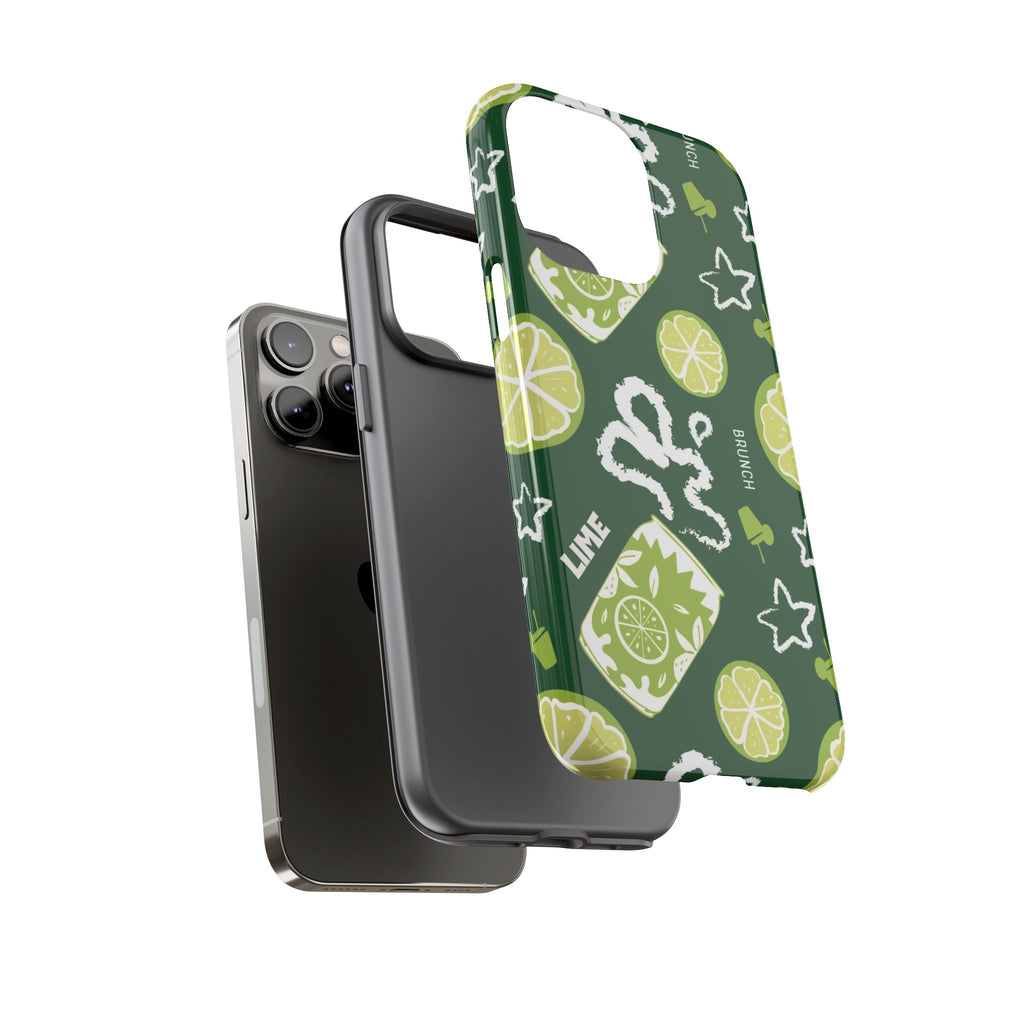 Lime Crush Tough Phone Case – Citrus Summer Vibes